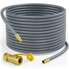 NUPICK 48FT 3/8" Natural Gas Hose,Natural Gas Quick Connect Hose