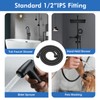 RUMOSE 69 inches Shower Hose Shower Head Extension Hose Extra