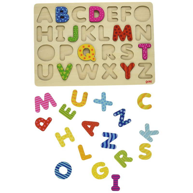 Goki 57672 - Alphabetpuzzle