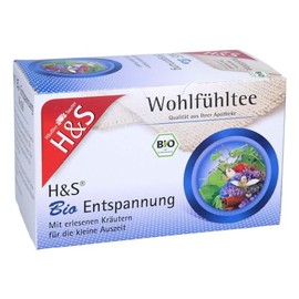 H&S Tea Organic Relaxation Filter Bag, 20 x 1.8 g