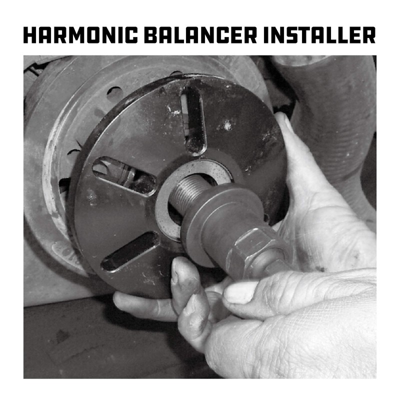 Powerbuilt Harmonic Balancer Puller Set, Remove and Install, Balancers on