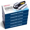 Officemate Standard Staples, 5 Boxes General Purpose Staple, 5000 Staples/Box