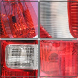 Tail Light Compatible with 2018-2021 Ford Expedition XL XLT Replacement Left Driver Side,Halogen Type Rear Light Taillight Brake Lamp FO2800271(with Harness & Bulb)