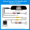 WEUASTE Premium Backup Camera RCA Cables, Car Reverse Camera Cable