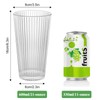 600ml Plastic Water Tumblers,Large Capacity Water Cups Acrylic Drinking Glasses