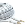 DRUT 20m 3.5mm to 3.5mm Stereo Audio AUX Cable Gold