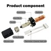 HzdaDeve Upgrade Ceramic Nozzle Hotend Kit for Adventurers 5 m