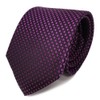 TigerTie Designer Silk Tie in Polka Dots - Tie Width