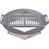Pilot Rock Stainless Steel Firering with Drop-in-Grate - Made in