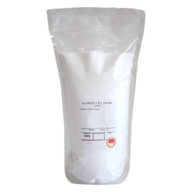 Kauffman's Fruit Farm Aluminum-Free Baking Soda for Baking, Cleaning, & Deodorizing. Bulk 3 Lb. Bag