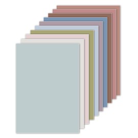 Acidea Color Drawing Paper, A4, Extra Thick, 10 Colors, 30 Sheets, 230gsm, Thickness 0.28mm, Morandi Colors, Thick Paper, Printing Color Paper, Color High-Quality Paper, Craft Paper, Photography
