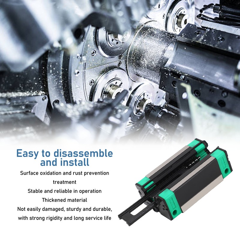 Carriage Block Locked Type Strong Rigidity Bearing Steel Thickened Linear