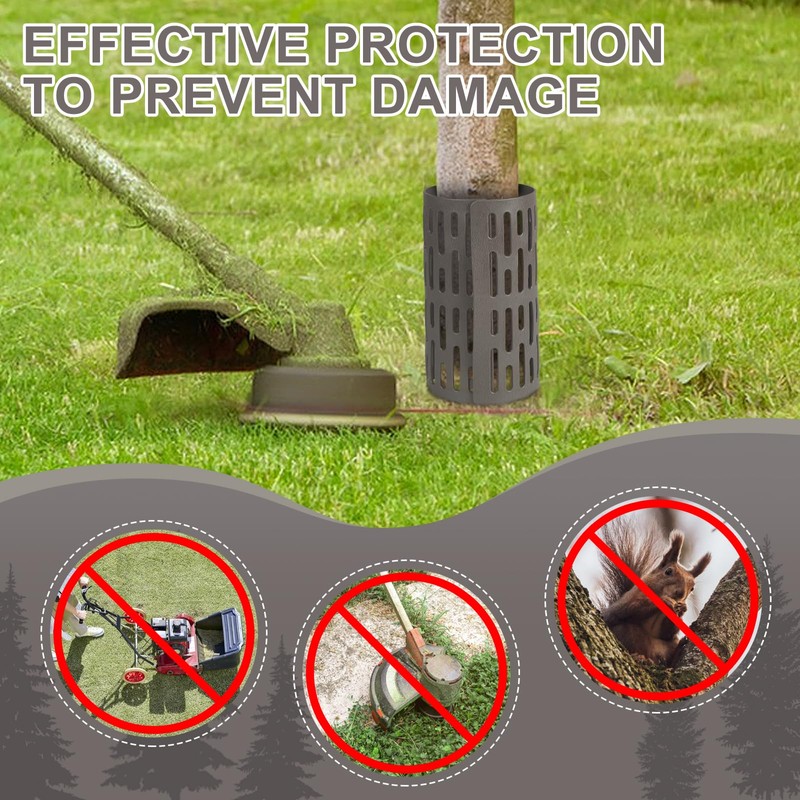 CPROSP Pack of 9 Tree Protection Trunks, 33 x 20