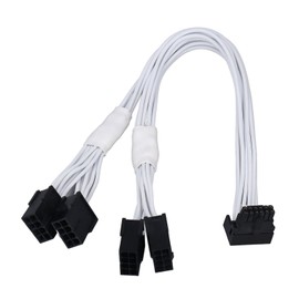 PCIE 5.0 Extension Cable 12 4P to 4 X 8Pin Bend Extension Cable for 3090Ti 4090 4080 12VHPWR Graphics Cards