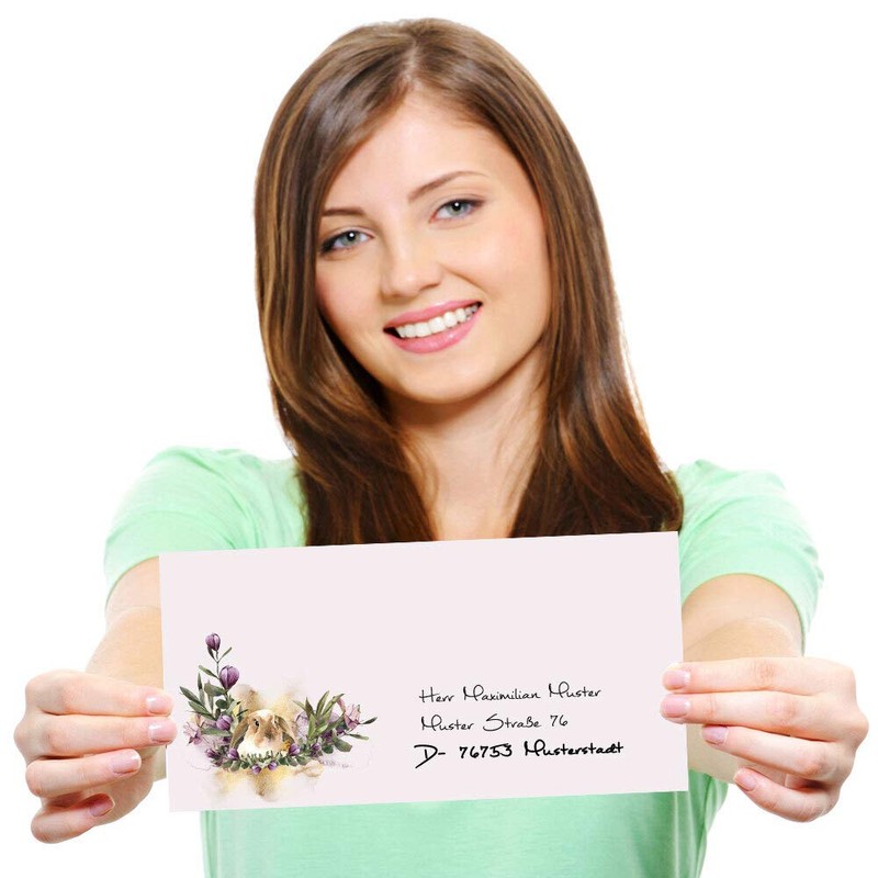 Envelopes Flower Nest Flowers & Blossoms 50 Envelopes (without Window)