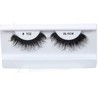 10 Pairs 100% Human Hair False Eyelashes Natural Black #