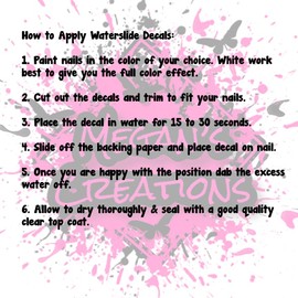 Love is Love Pride Month Full Nail Art Decals - Waterslide Nail Decals (Child)