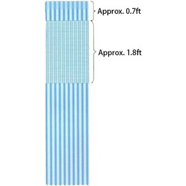 TTZ Hospital Curtain with Flat Hooks for Hospital Medical Clinic SPA Lab Cubicle Curtain Divider Privacy Screen (Color : Dark Blue, Size : 1(16ft Wide x9ft Tall))