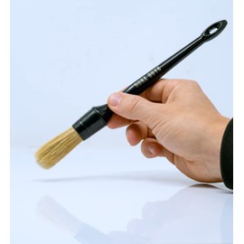 Nuke Guys Car Detailing Brush Fine & Soft - For Indoor and Outdoor Cleaning - Ultra Soft Bristles, Chemical Resistant Ideal for Cockpit Interior Fittings, Rims, Alloy Wheels, Engine, Engine