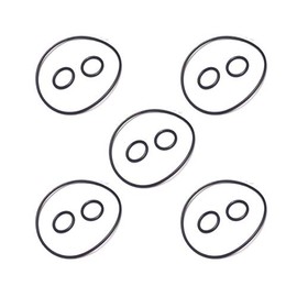 ATIE Neverlube Valve Cover & Shaft O-Rings Replacement Fits for Jandy/Pentair Compool 2-Way/3-Way Valves (Parts Numbers: R0487100, 1132, 192039Z, 51016200Z, O-158, O-515-KIT-9) (5 Sets)