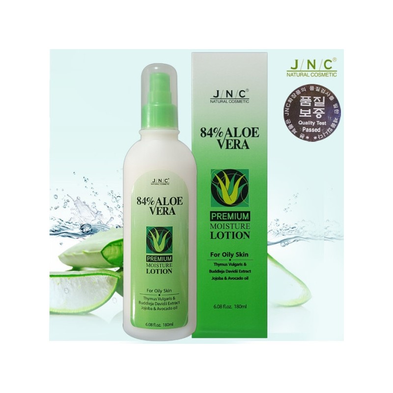 JNC Aloe Vera Premium Moisture Lotion 180ml / For Oily