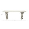 Deco 79 Wall Shelf, 32" L x 7" W x