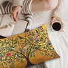 Gold Tree of Life Throw Pillow Cover 12x20