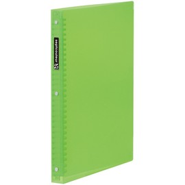 Maruman Loose Leaf Binder, A4, Sept Couleur, 30 Holes, Green F582B-03