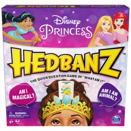 Spin Master Hedbanz Princesas Disney, Juego de adivinar para niños, Juegos de Mesa para niños a Partir de 6 años                                      
