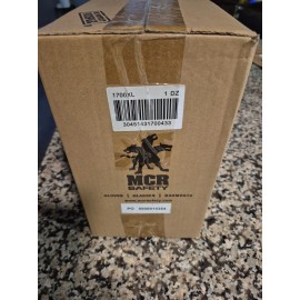 MCR Safety Lot of 12 Big Jake MCR 1700 Leather Palm Safety Work Gloves XL Sewn With Kevlar