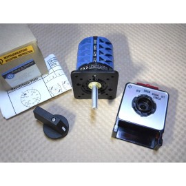 KRAUS NAIMER C26 US2079-600E 3-POSITION ROTARY SELECTOR SWITCH W/LOCKOUT NEW