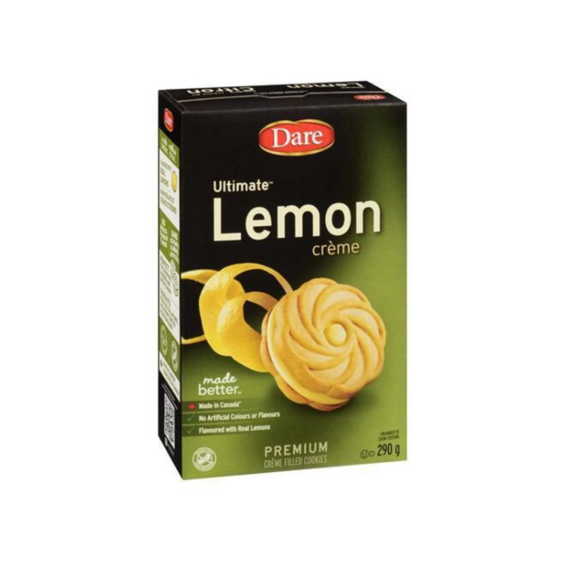 Dare Ultimate Peanut-Free Cookies Lemon Creme 290g