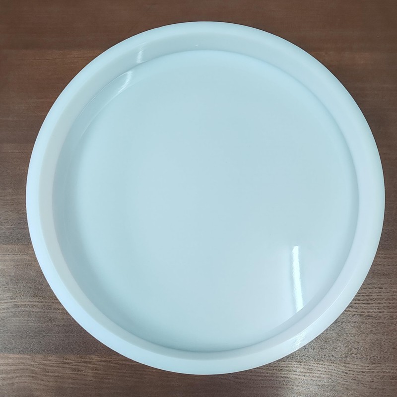18" Diameter x 2" Deep Round Silicone Mold - Reinforced