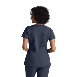 BARCO One BOT142 Women's Uplift Scrub Top Steel XL