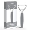 Misen Stainless Steel Vegetable Peeler - Dishwasher Safe Y Peeler