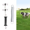 Electric Fence Gate Kit PP Iron 5 Meters Animal Spring