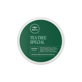 Tea Tree Shaping Cream, Crema para Peinar con Árbol de Té, Fijación Duradera, Acabado Mate, Para Todo Tipo de Cabello, 85 g