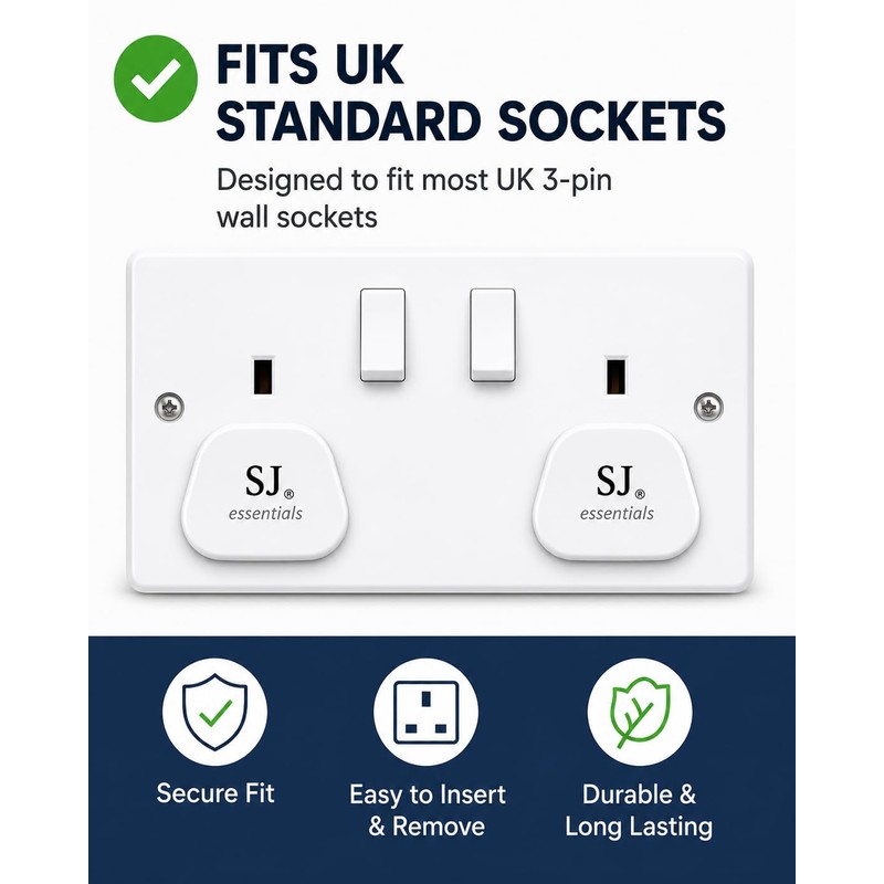20 Pack Plug Socket Covers UK – Child P lug