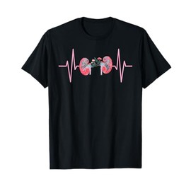Dialysis Tech Nurse Kidney Heartbeat Pulse Awareness Women T-Shirt
