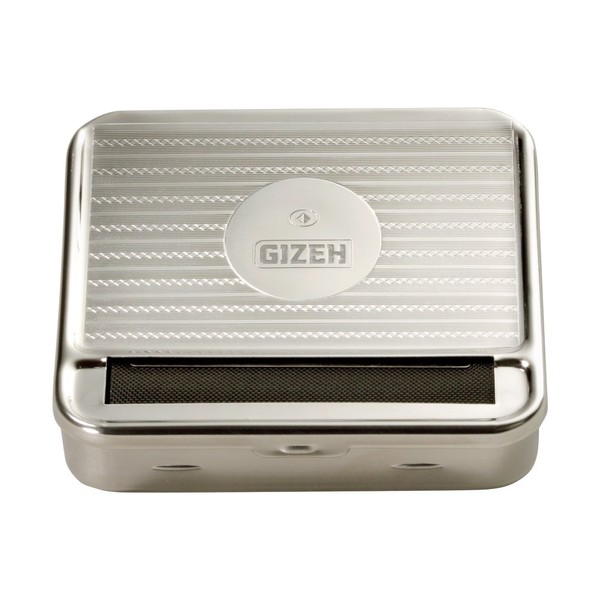 Gizeh Metal Rollbox Rolling Machine and Tin in One Cigarettes