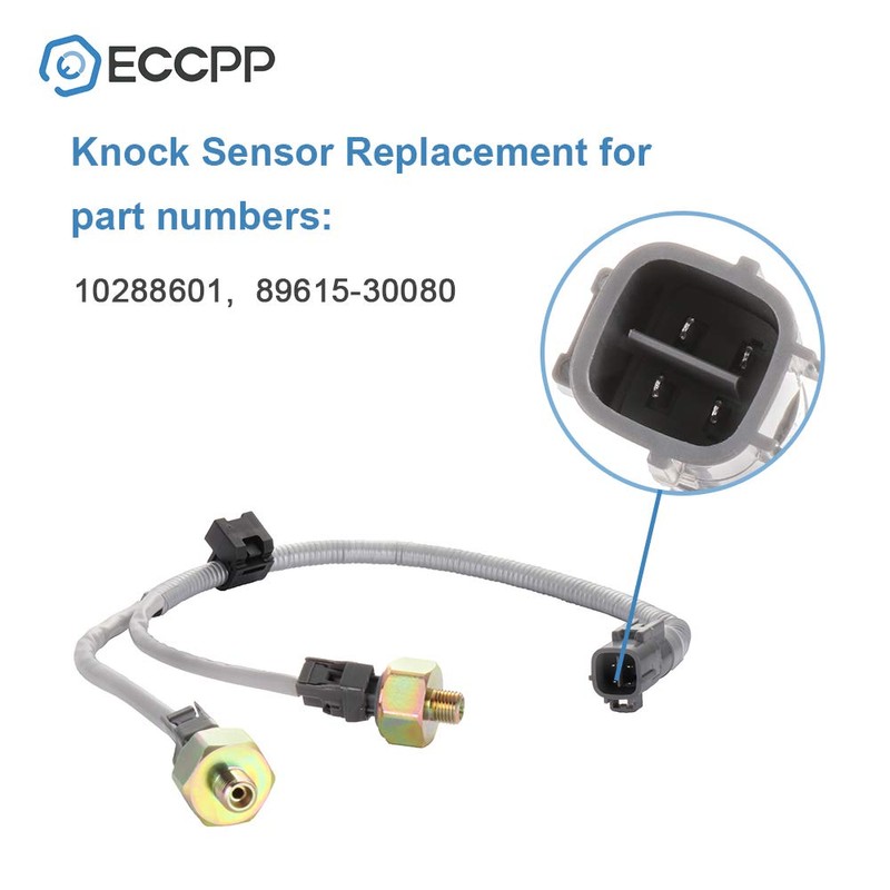 ECCPP Knock Detonation Sensor and Harness compatible with 2001 2002