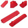 Pair Door Reflector Panel Red Interior Replacement for Silverado 1500/2500