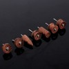 Leather Polisher, 7 Pieces Rosewood Leather Polisher Kit, Leather Work