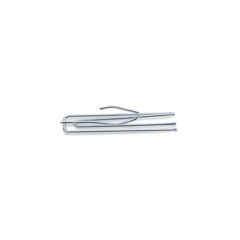 Metal Curtain Hooks Deep Pinch Pleat End Short Neck Curtain