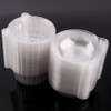 Plastic Containers, Clear Containers, 100Pcs Cat Shape Individual Clear Fruit