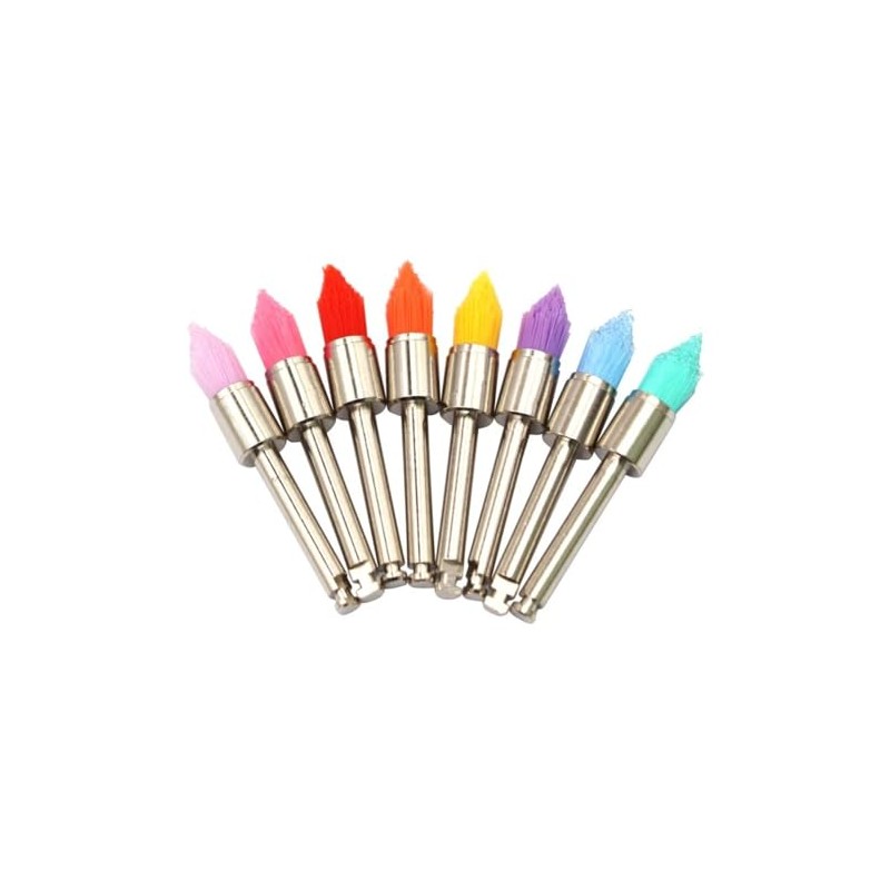 DENTASOP Color Cepillo Plano Suave 100 Unidades Taza Pulidora