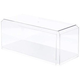 Pioneer Plastics 576CD Clear Plastic Display Case for Large 1:18 Scale Cars (Mirrored), 15.5" W x 7" D x 6" H (Mailer Box)