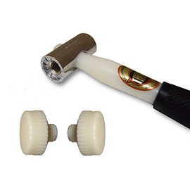Thor 712 Nylon Faced Window Glazing Hammer/Mallet - with Hard White Heads