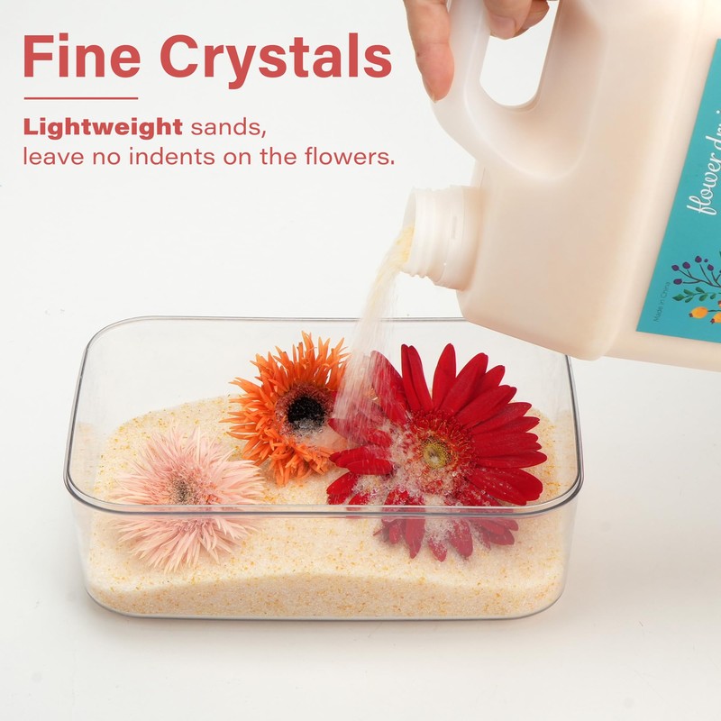 LotFancy LotFancy Silica Gel Flower Drying, 10 LBS Color Indicating