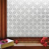 Window Privacy Film 3D Glass Decorative Window Film for Bathroom